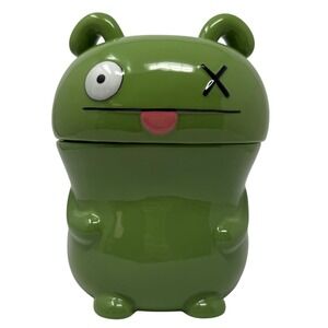 UglyDolls Ox Ceramic Cookie Jar Green Monster Collectible 2010